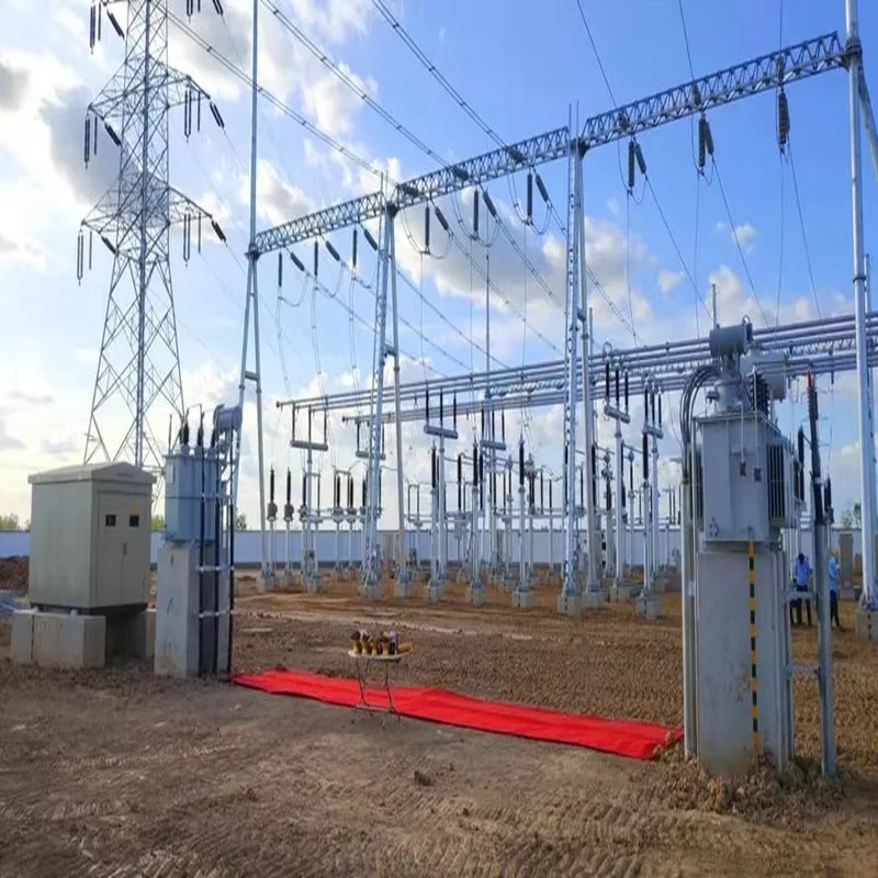 Substation steel structure